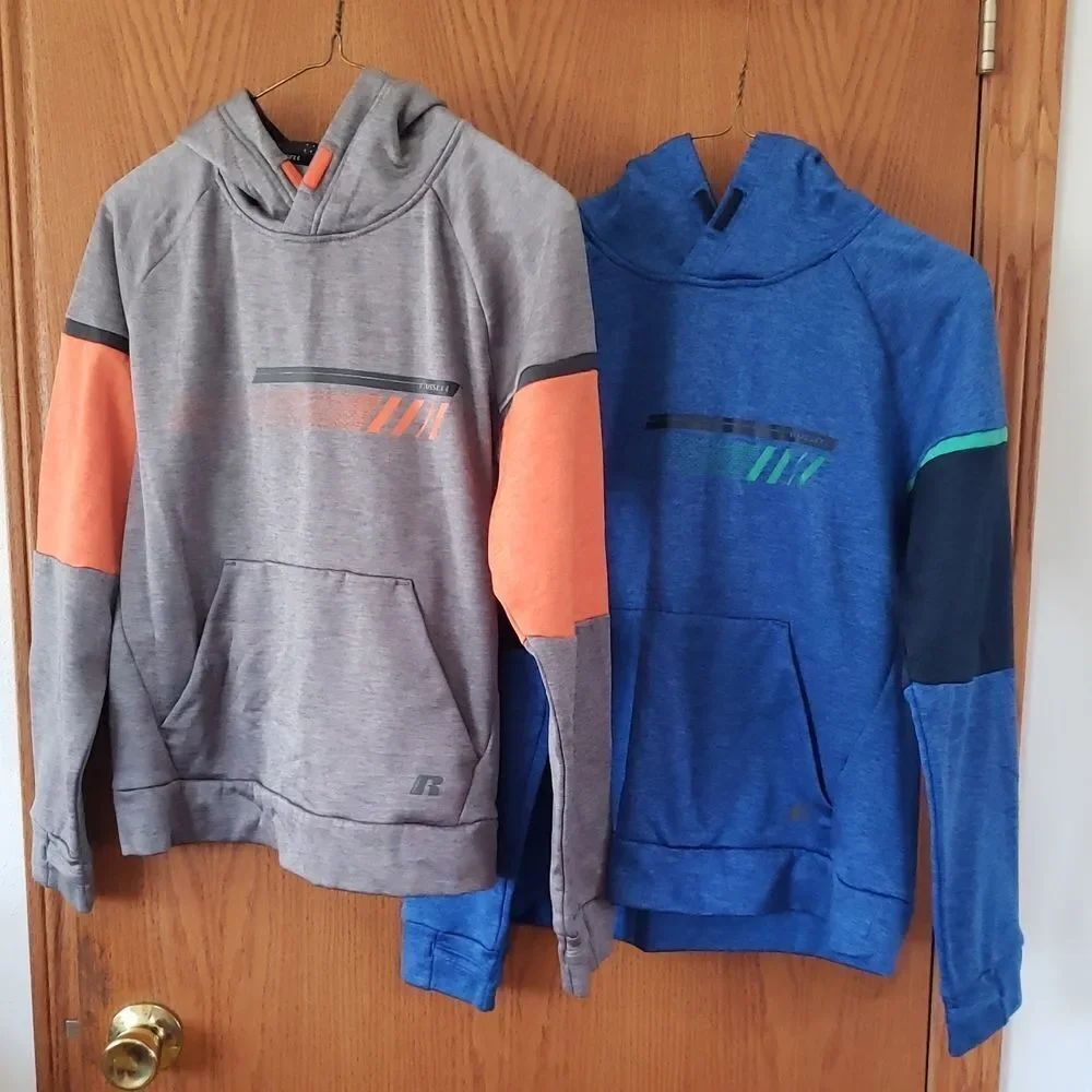 Lot of 2 Russell Athletics dri-power 360 Hoodies Youth Sz XXL (18)